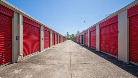 Drive-up units available at Honey Bee RV in Calgary, Canada